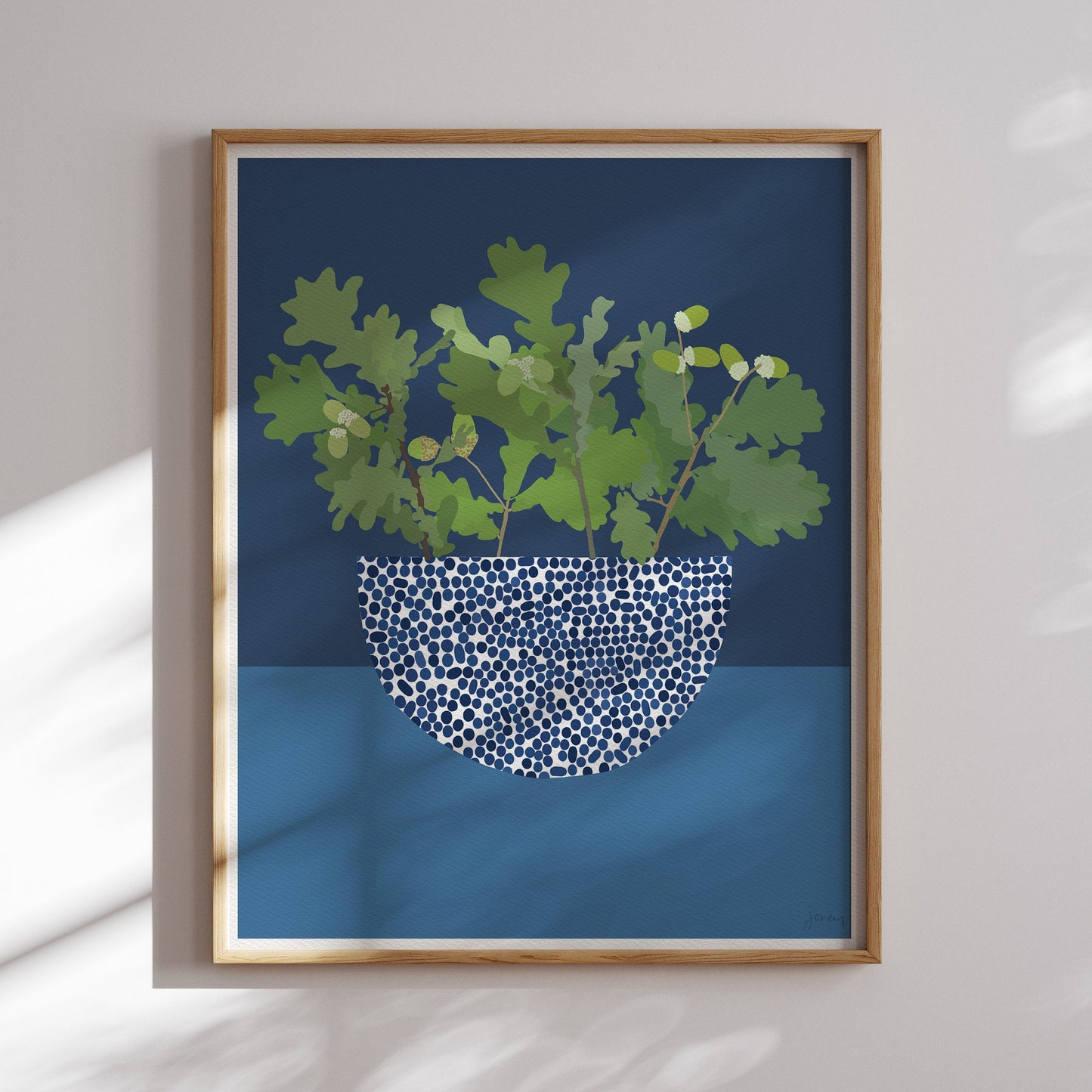 Valley Oak Branches Art Print - Unframed or Framed - 201211