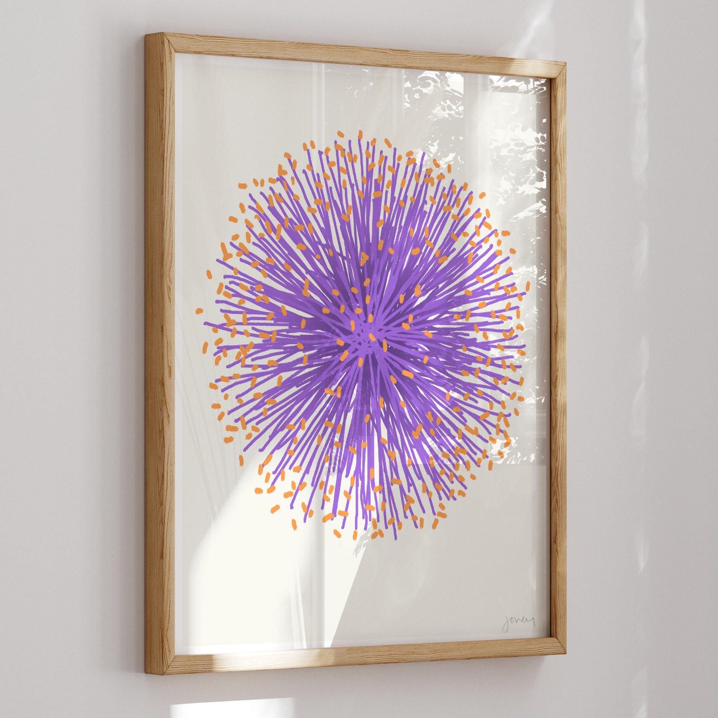 Mimosa Flower Art Print - Unframed or Framed - 110705