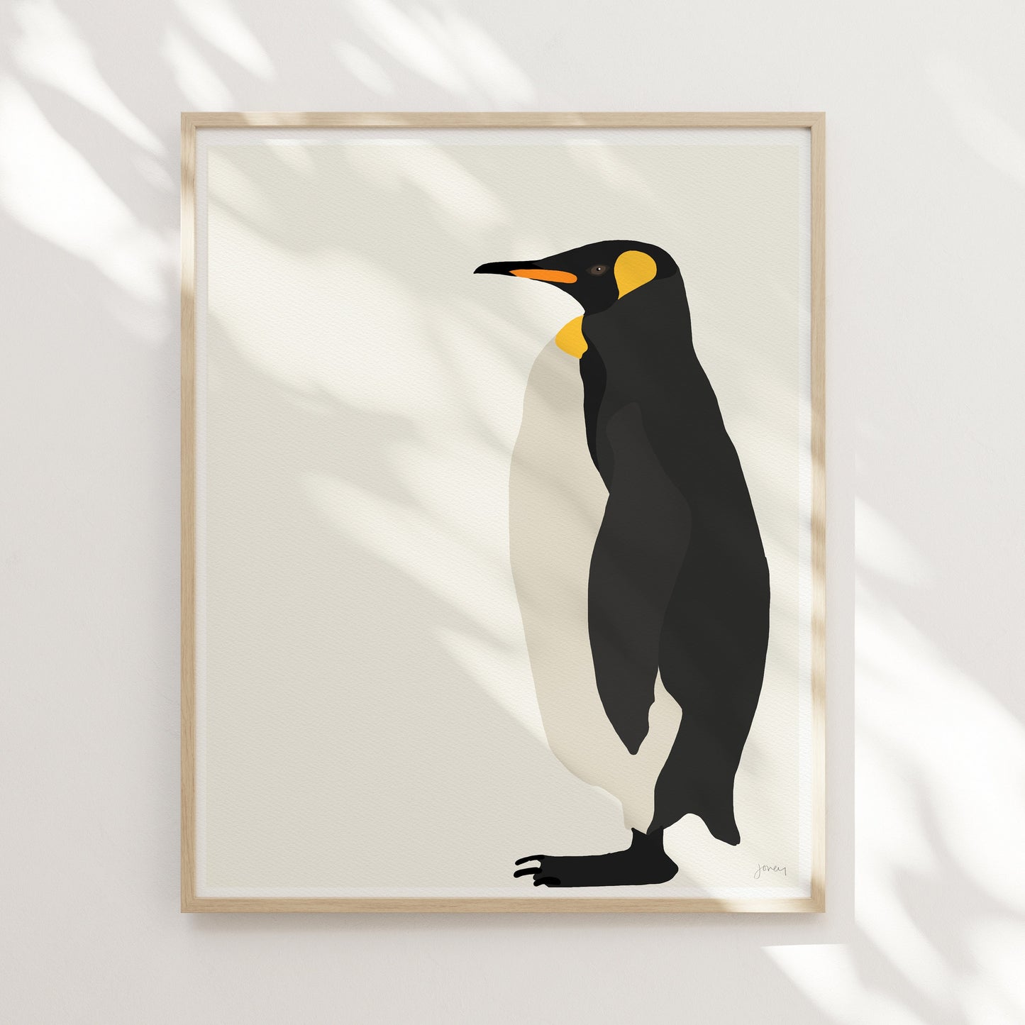 Emperor Penguin Art Print - Unframed or Framed - 151203