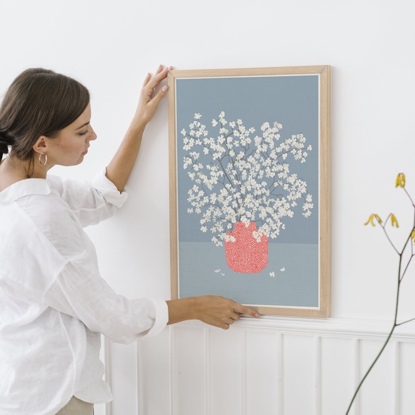 Dogwood Flower Art Print - Unframed or Framed - 200330