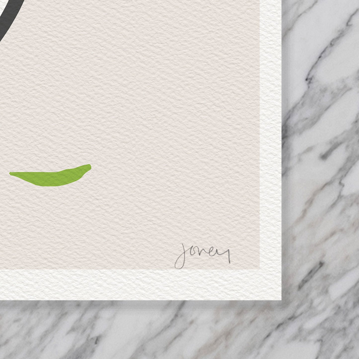 Forget-Me-Not Abstract Art Print - Unframed or Framed - 201123