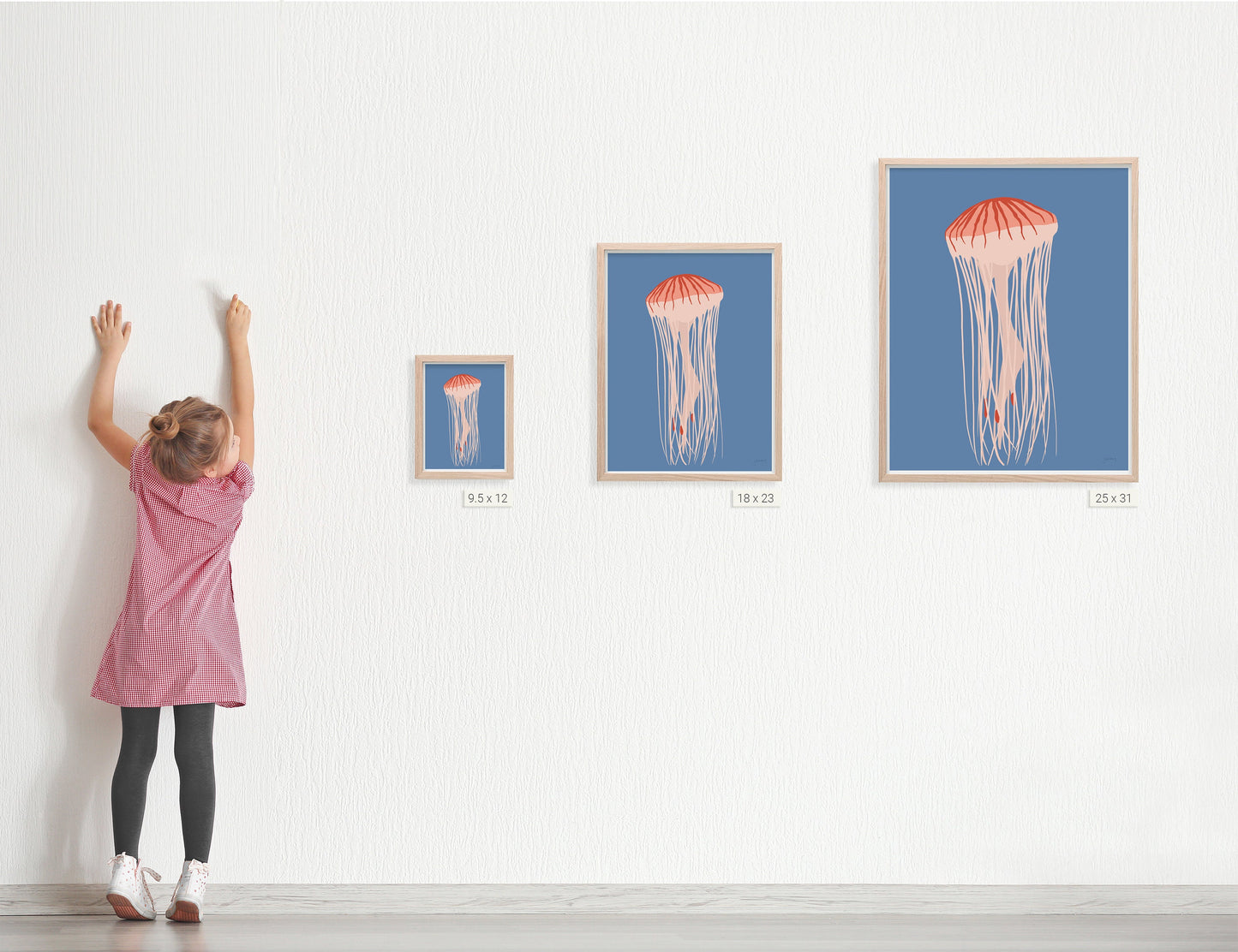 Jellyfish Art Print - Unframed or Framed - 230201