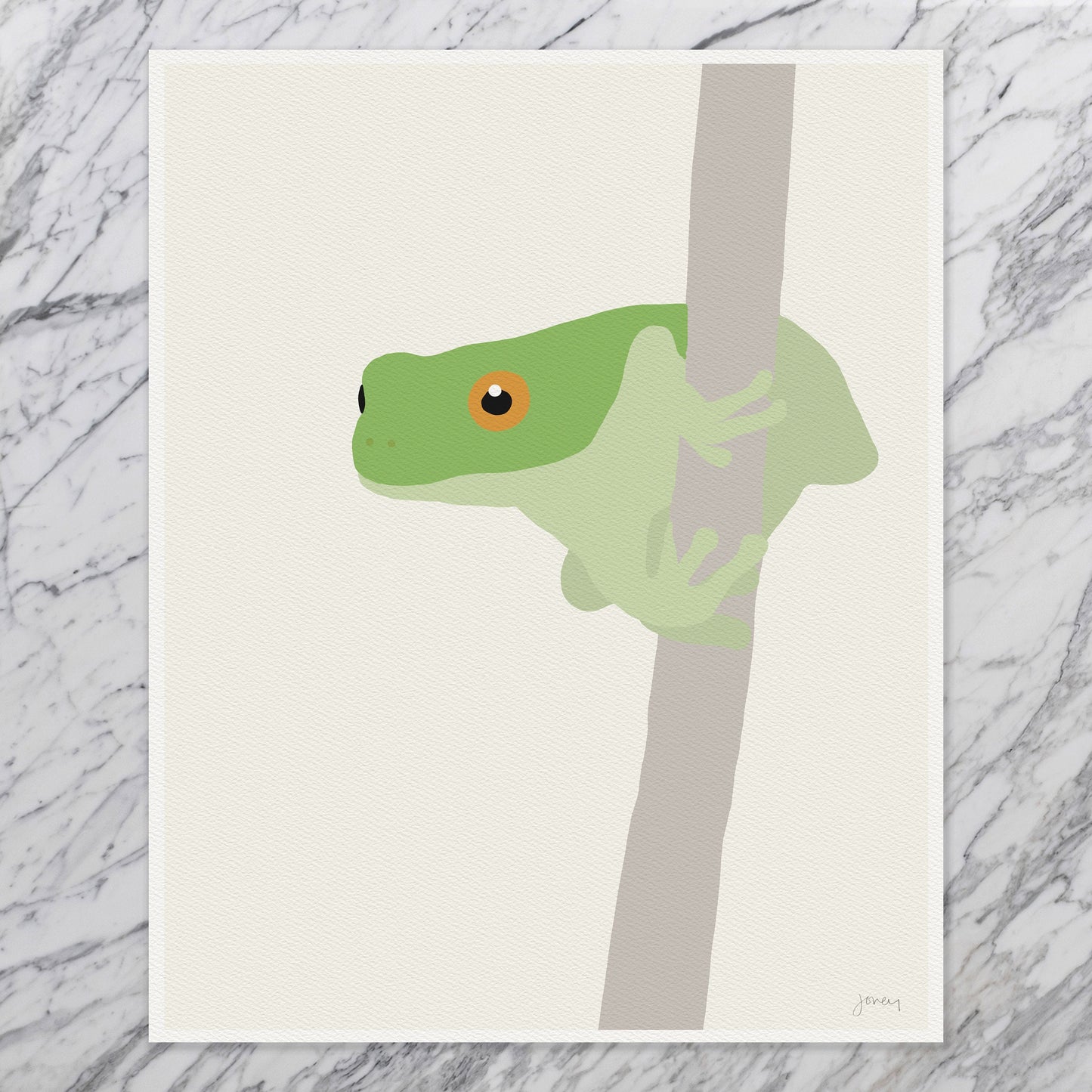Tree Frog Art Print - Unframed or Framed - 130703