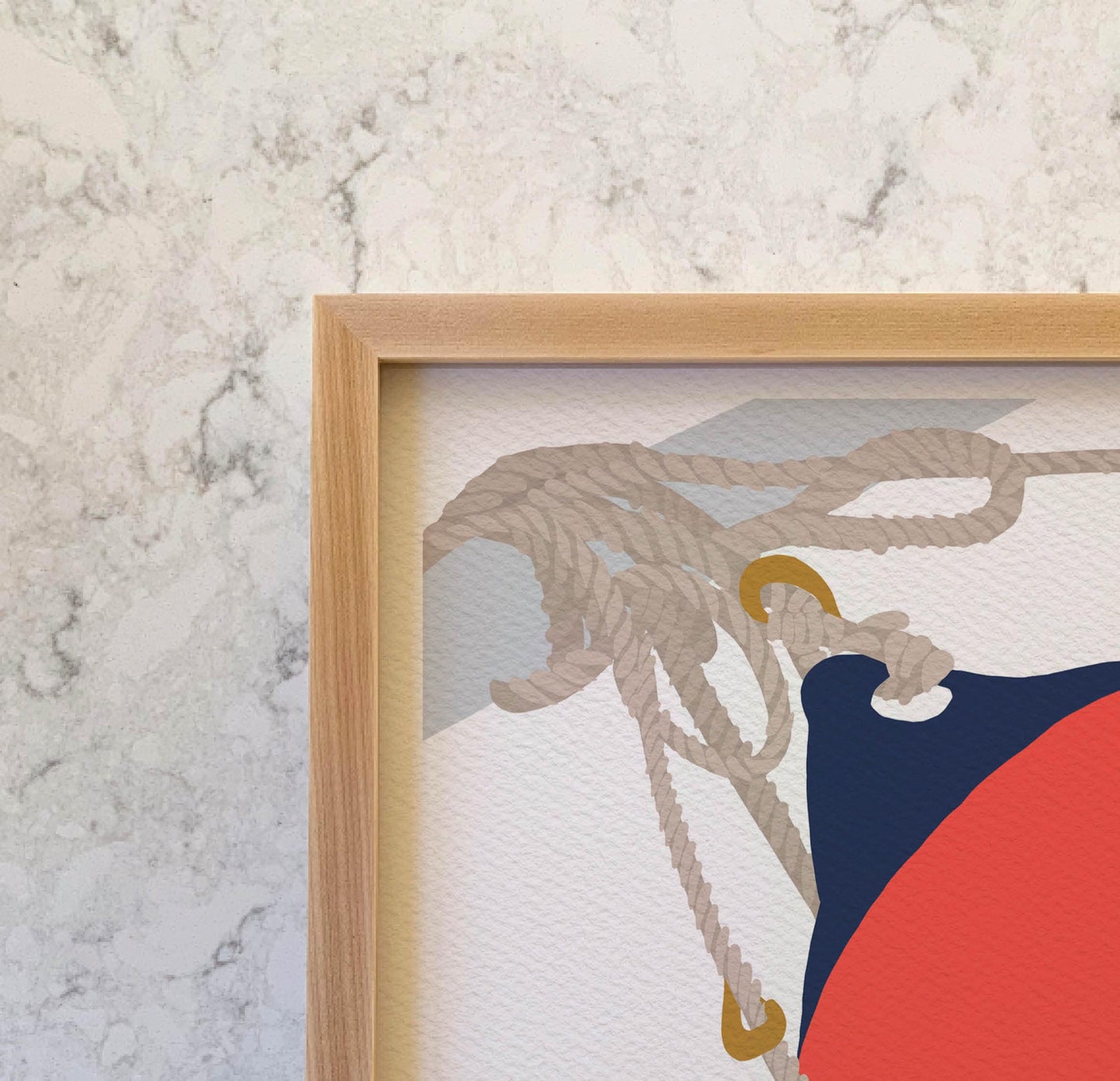 Boat Bumpers Art Print - Unframed or Framed - 240602