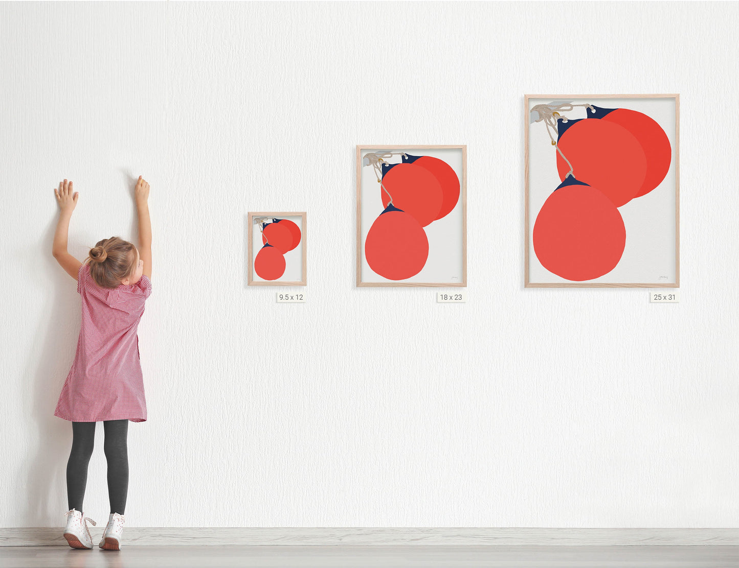 Boat Bumpers Art Print - Unframed or Framed - 240602