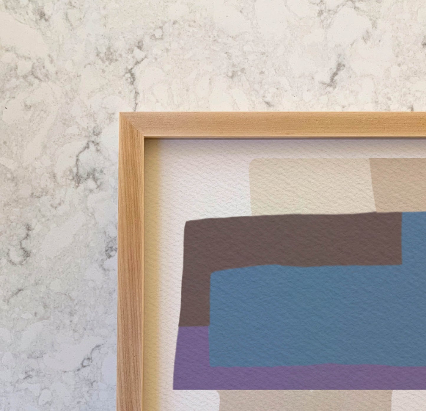 Abstract Shapes Art Print - Unframed or Framed - 180329