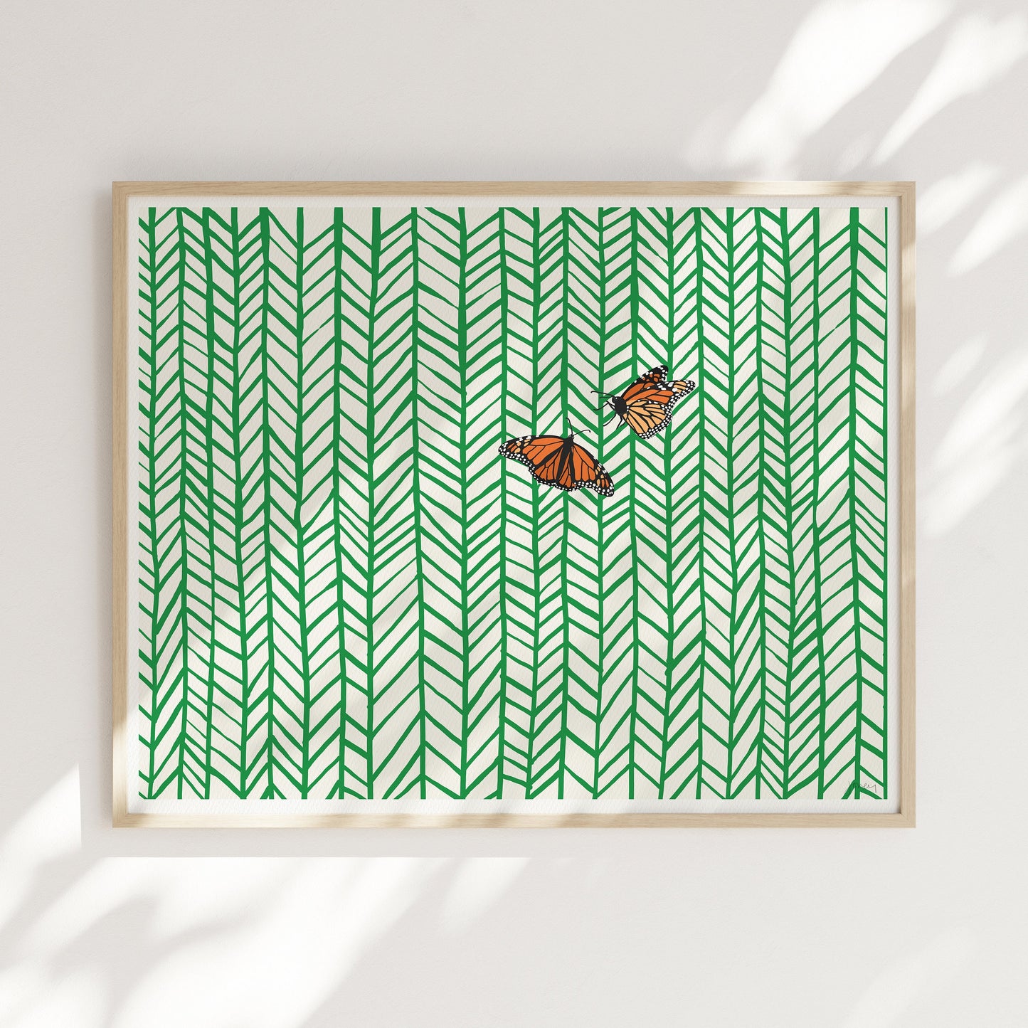 Butterflies Wall Art Print - Unframed or Framed - 160618