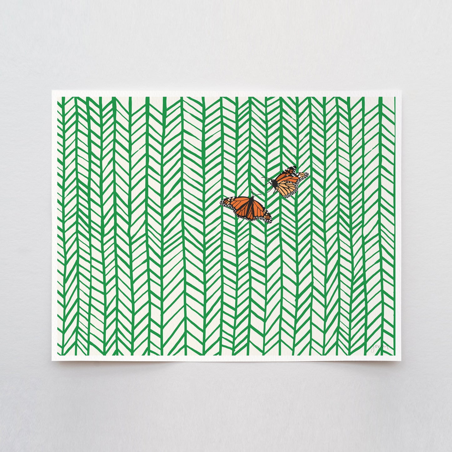 Butterflies Wall Art Print - Unframed or Framed - 160618