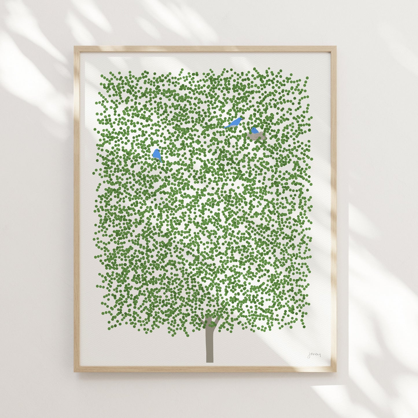 Summer Maple Art Print - Unframed or Framed - 240707