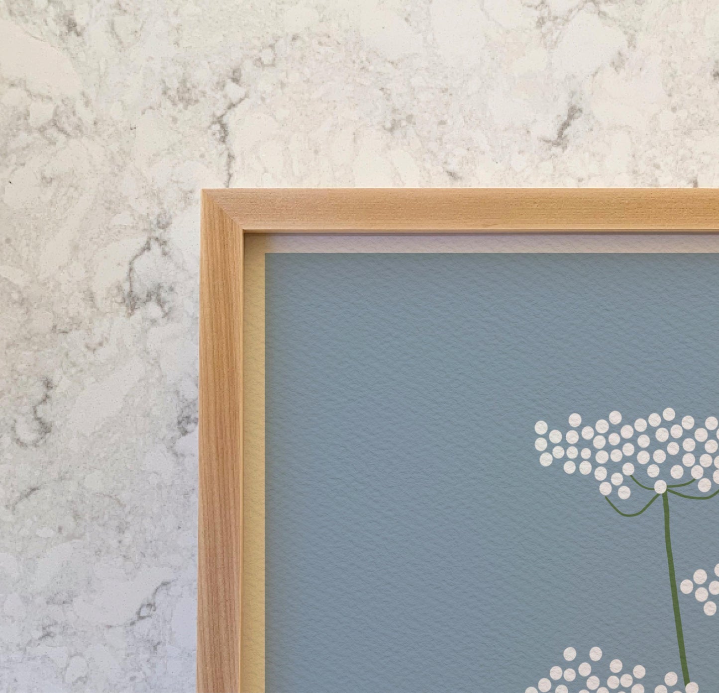 Queen Anne's Lace in a Greek Vase Art Print - Signed - 260803