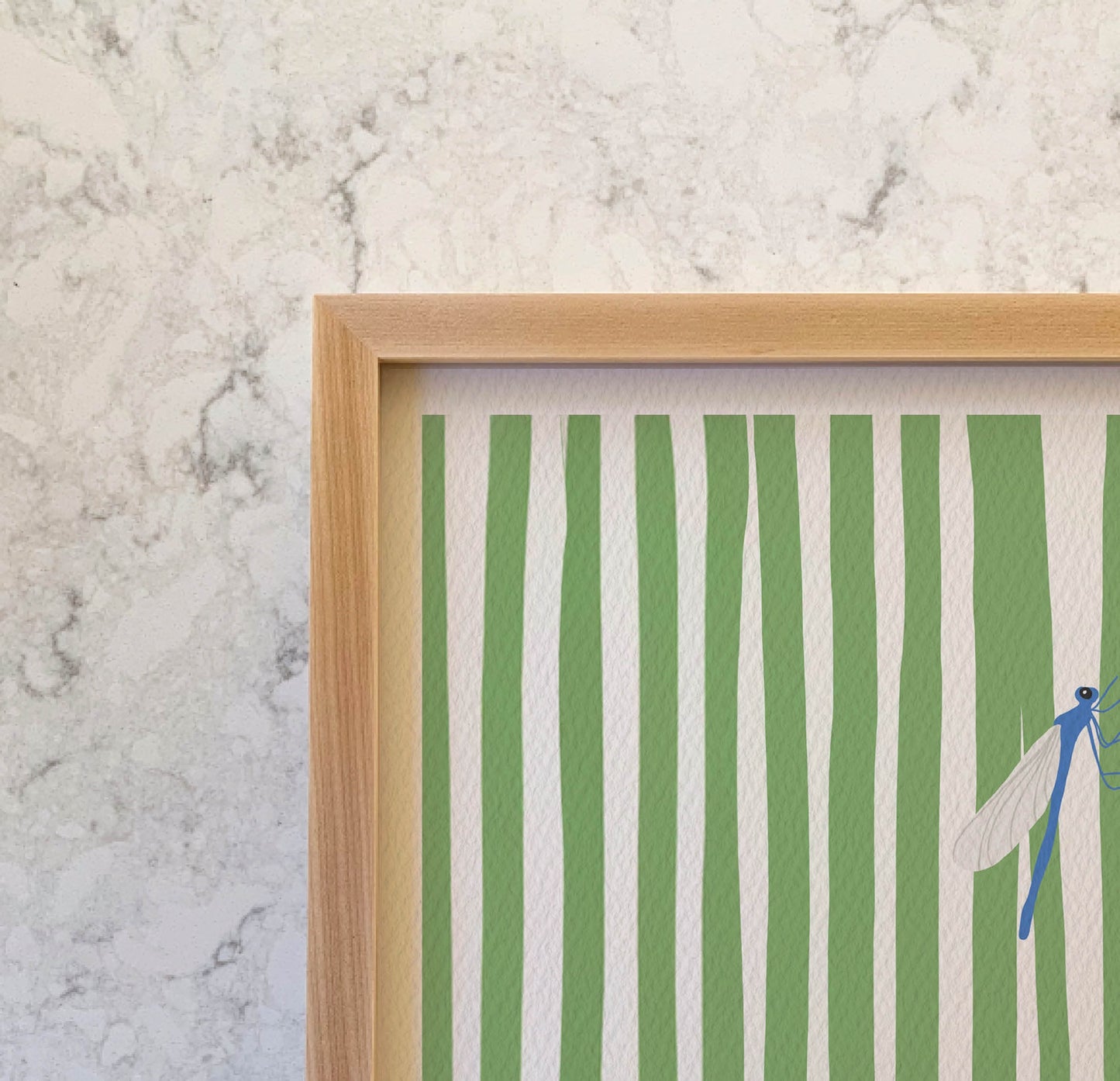 Dragonfly Pair Art Pint - Unframed or Framed - 160627