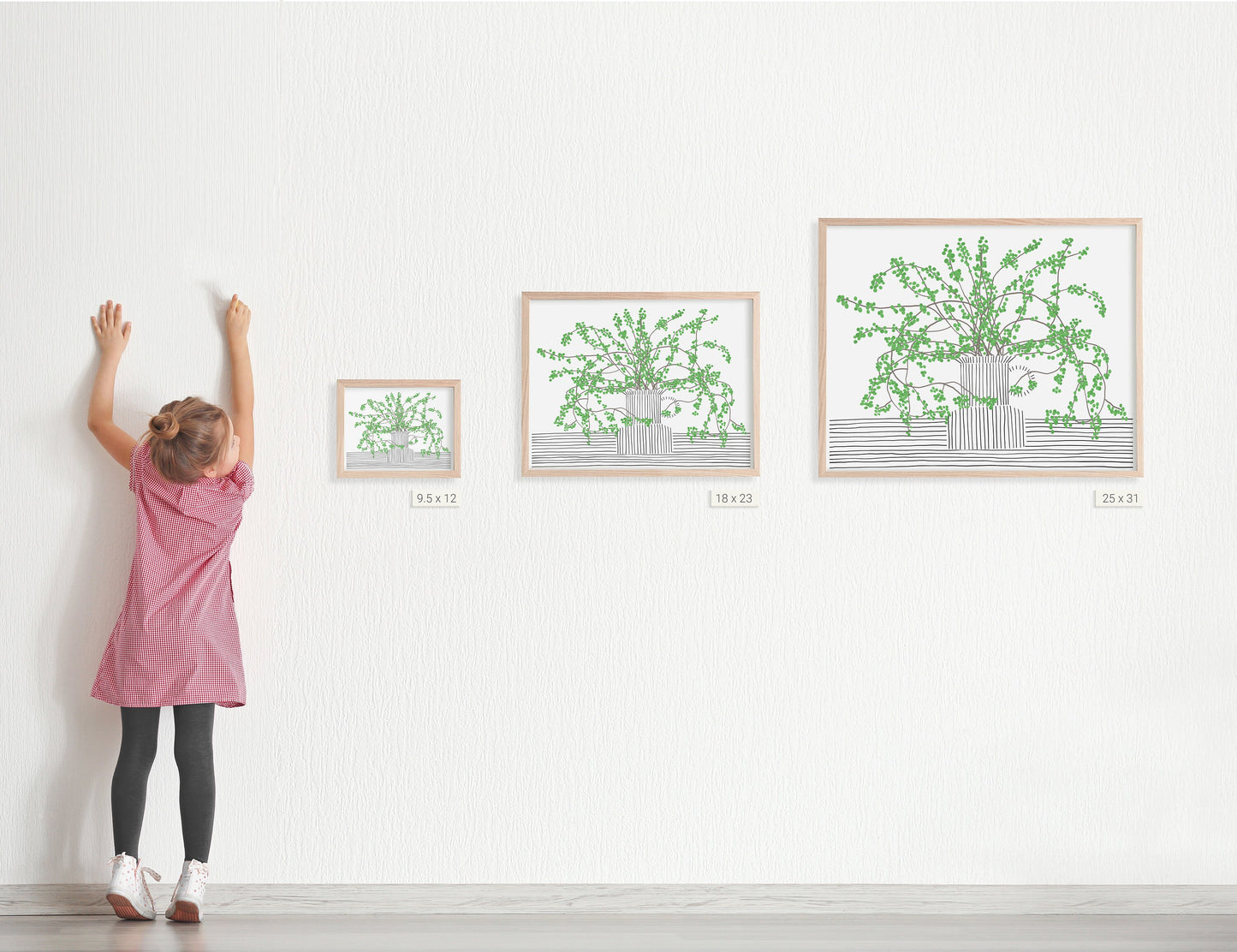 Still Life with Green Berries Art Print - Unframed or Framed - 200809