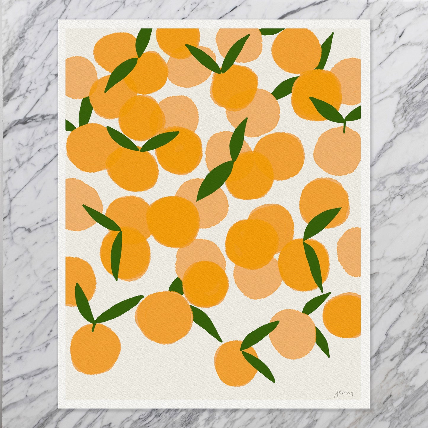 Clementines Oranges Art Print - Unframed or Framed - 111222