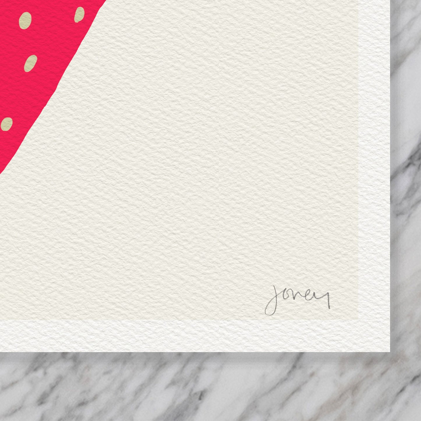 Strawberry Art Print - Unframed or Framed - 120514