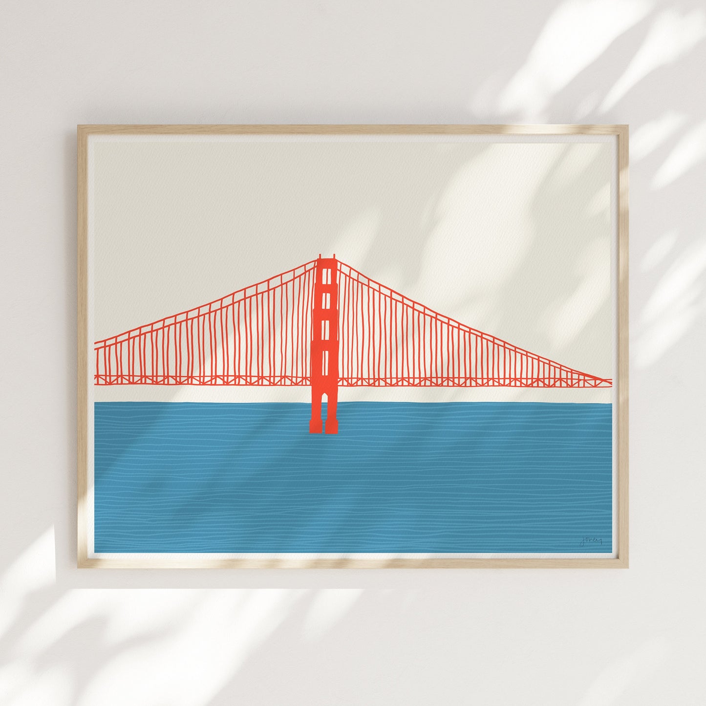 Golden Gate Bridge Art Print - Right - Unframed or Framed - 150325