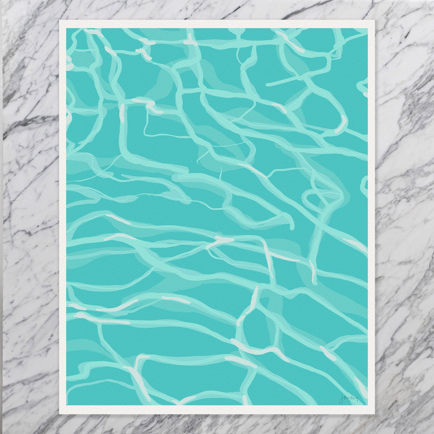 Light & Water Art Print - Unframed or Framed - 130430