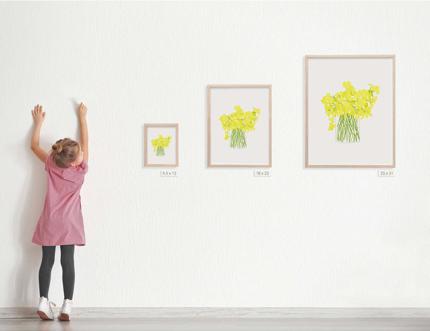 Oxalis Sour Grass Still Life Art Print - Unframed or Framed - 130314