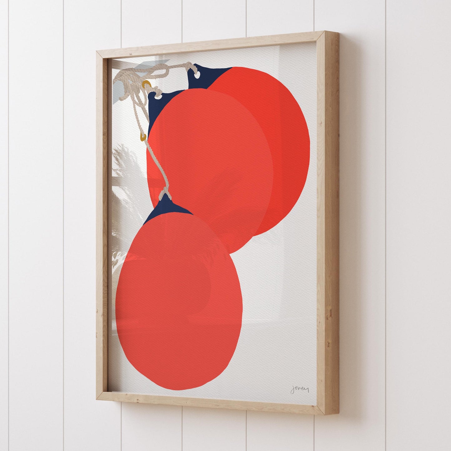 Boat Bumpers Art Print - Unframed or Framed - 240602