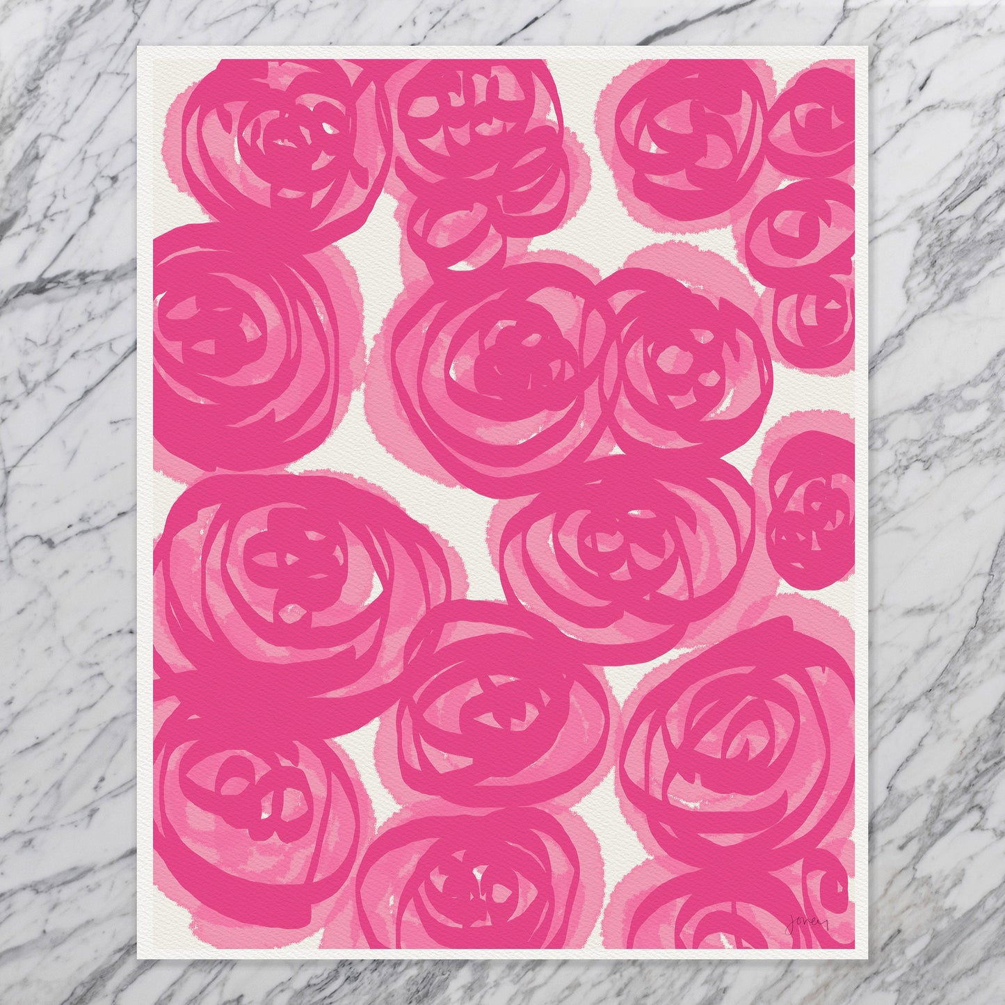 Peonies Art Print - Unframed or Framed - 110626