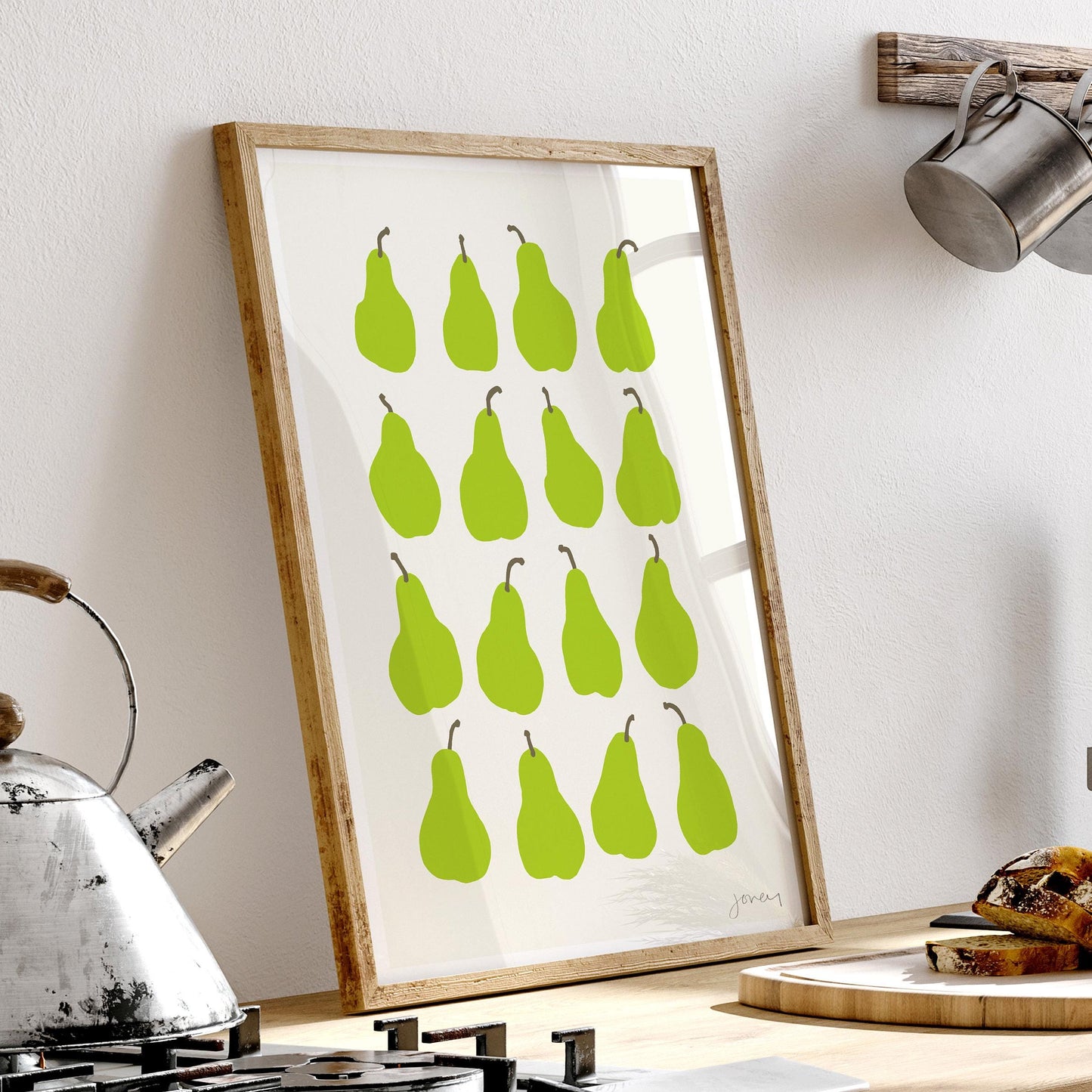 Pears Art Print - Unframed or Framed - 111115
