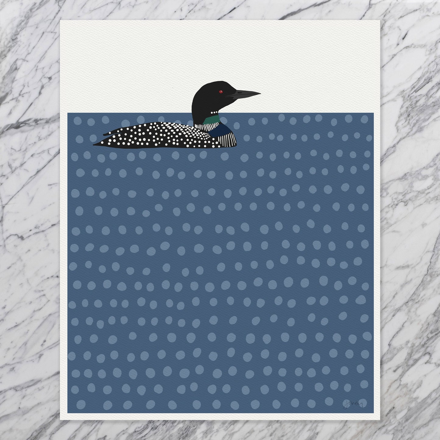 Loon Art Print - Unframed or Framed - 230903