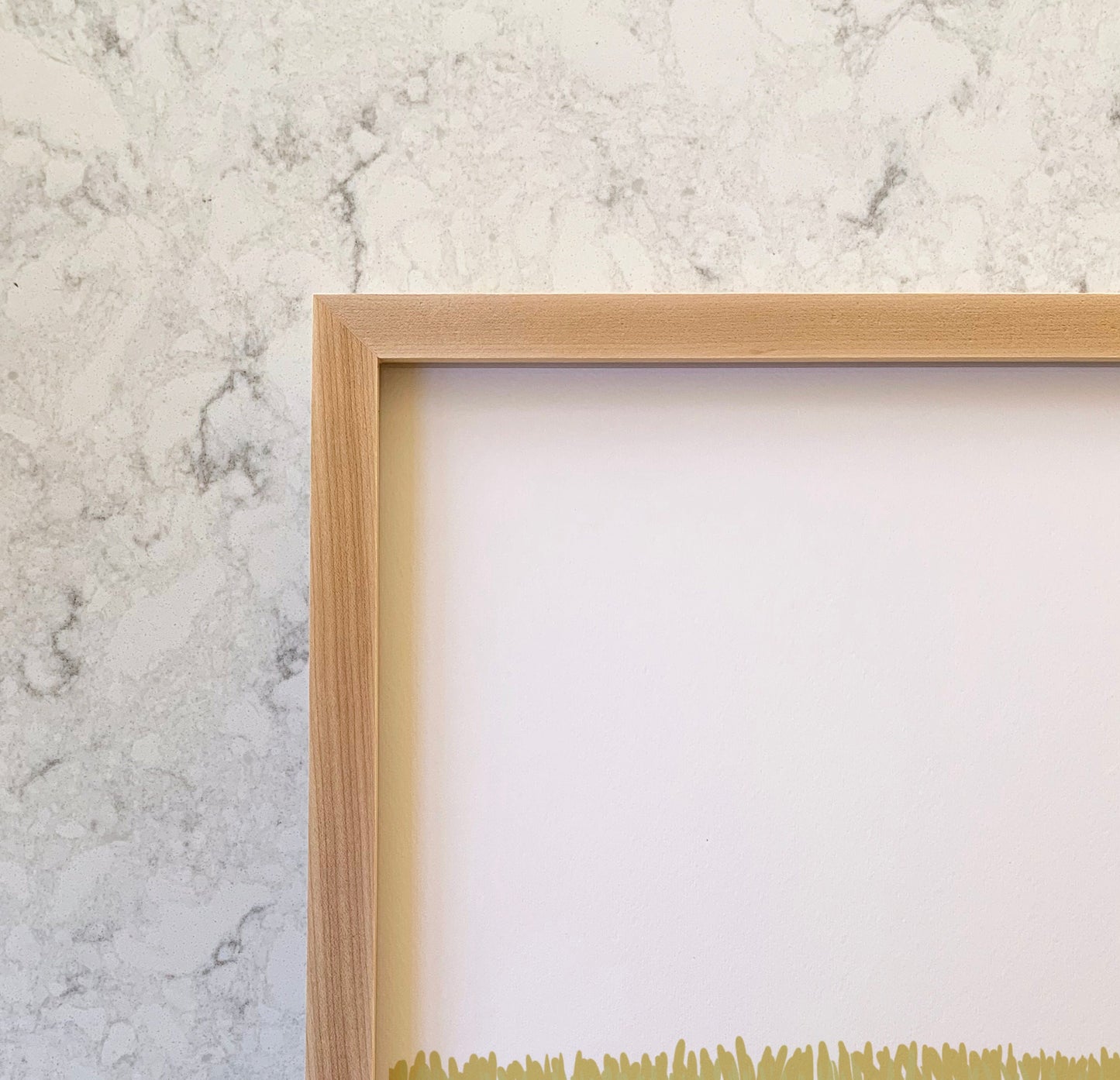 Wetlands with Great Blue Heron Art Print - Unframed or Framed - 210807