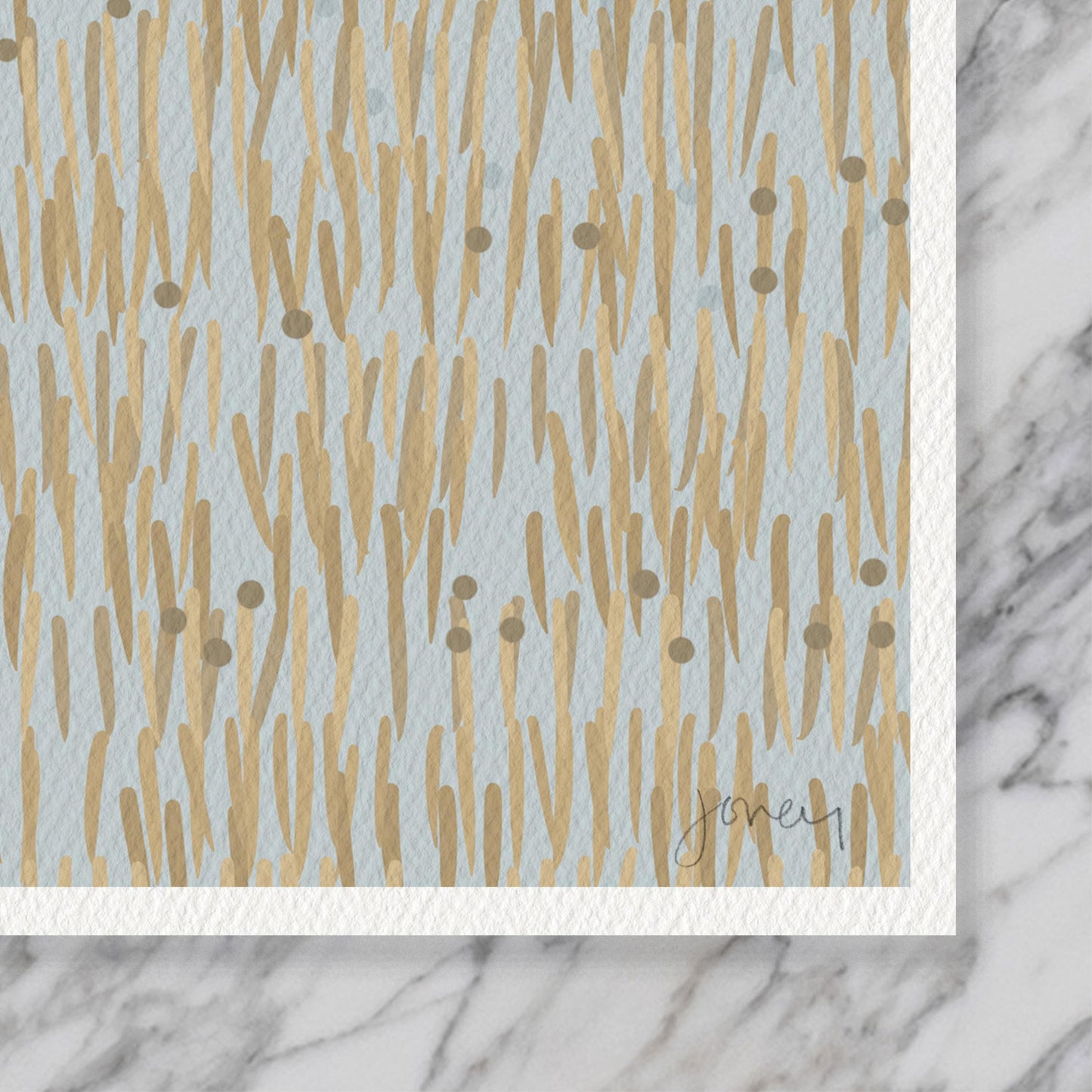 Egrets in Winter Marsh Art Print - Unframed or Framed - 250329