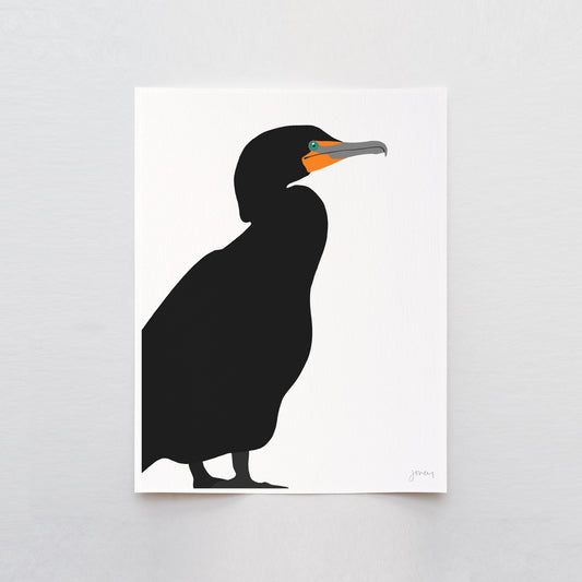 Cormorant Art Print - Unframed or Framed - 250622