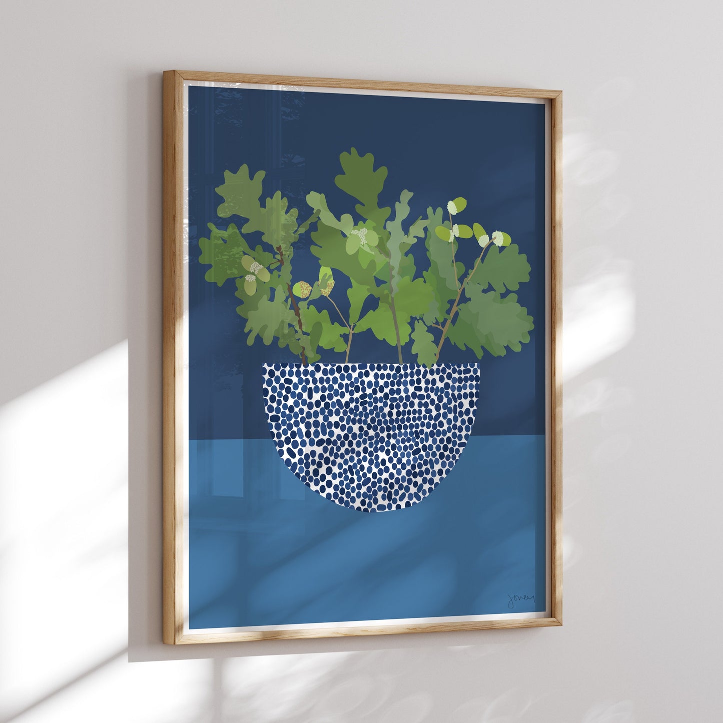 Valley Oak Branches Art Print - Unframed or Framed - 201211