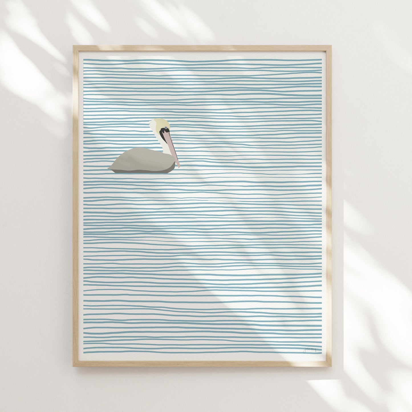 Pelican Art Print - Unframed or Framed - 230402