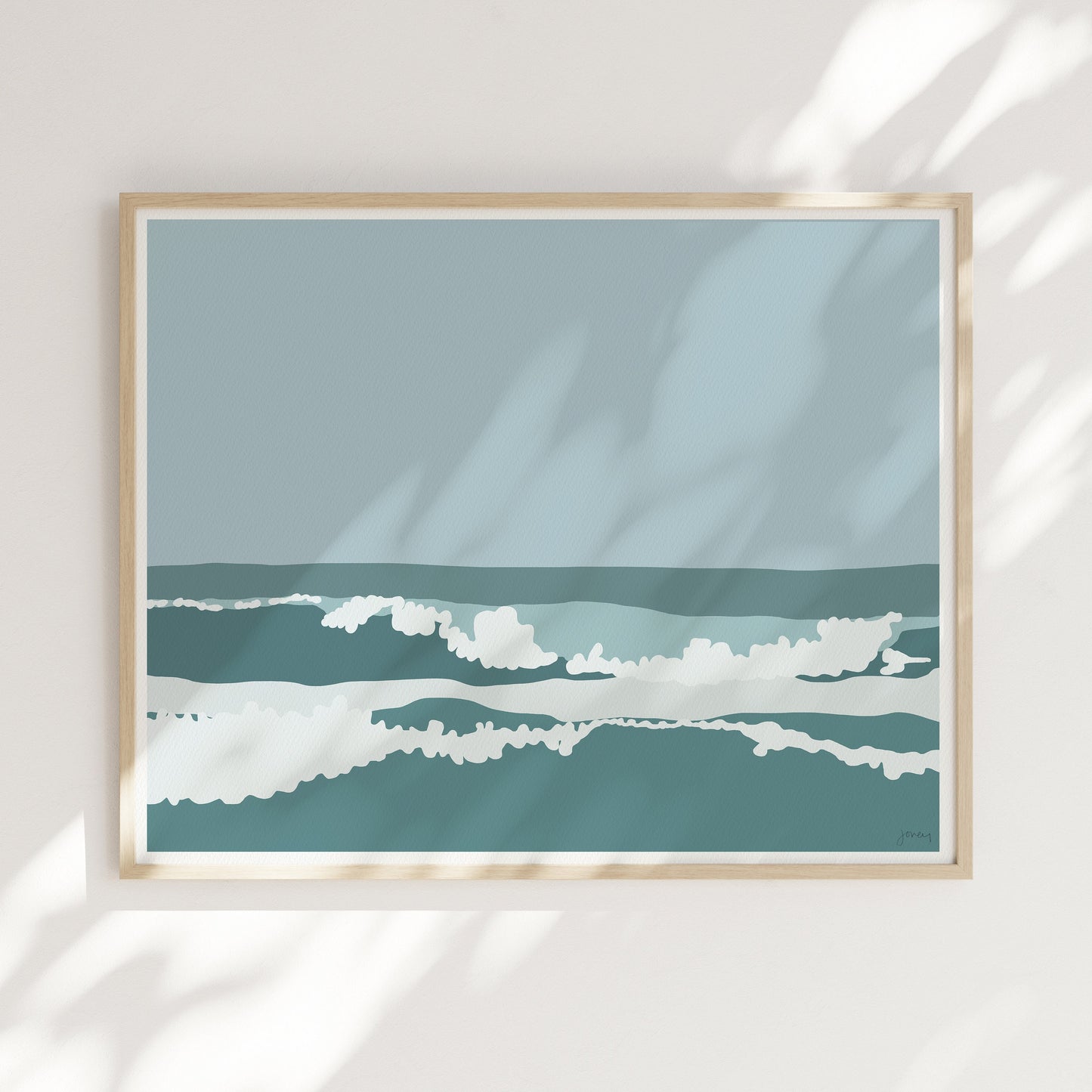 Beach Surf Break Art Print - Unframed or Framed - 160218