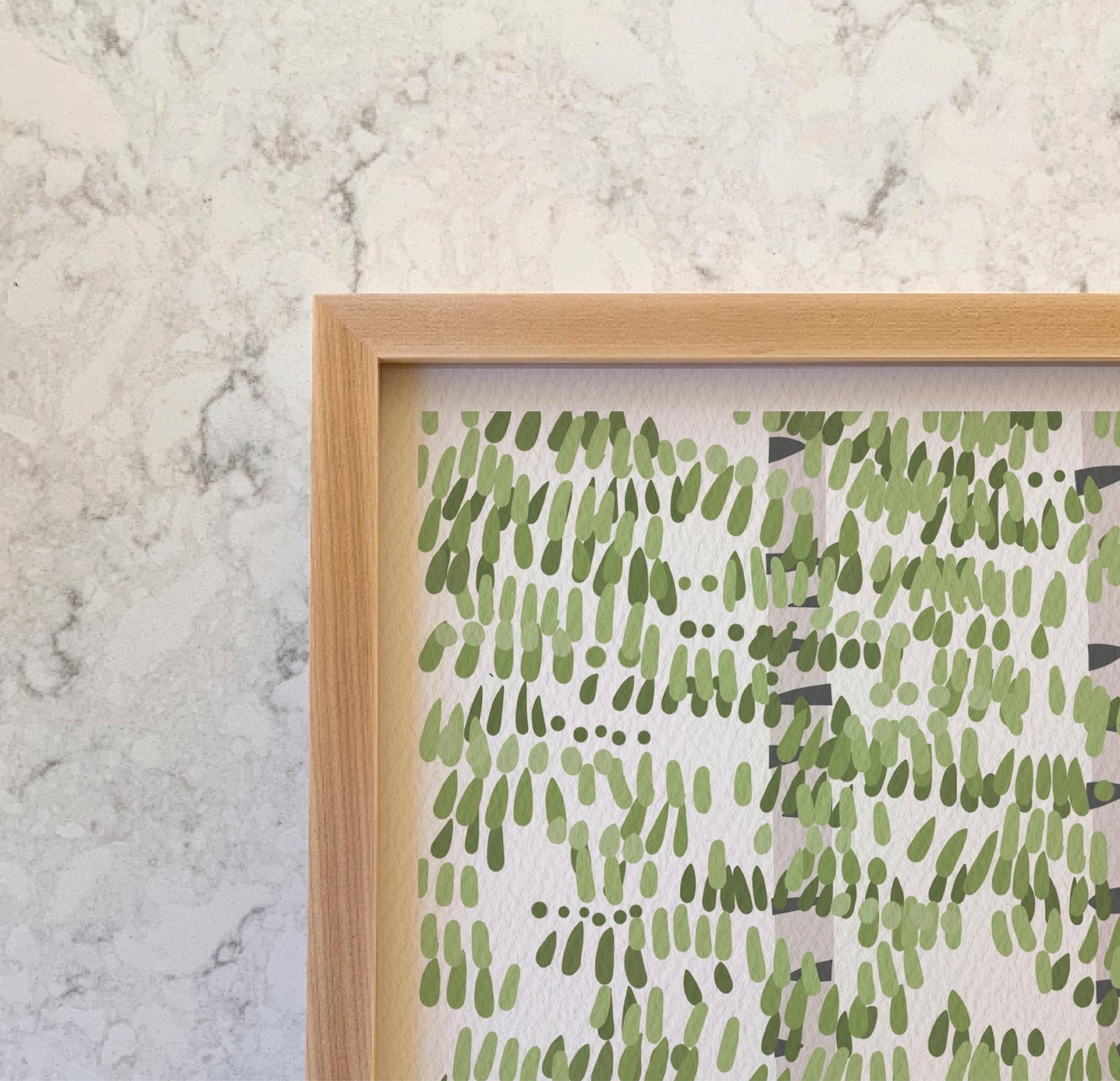 Lake with Great Blue Heron Art Print - Unframed or Framed - 250408