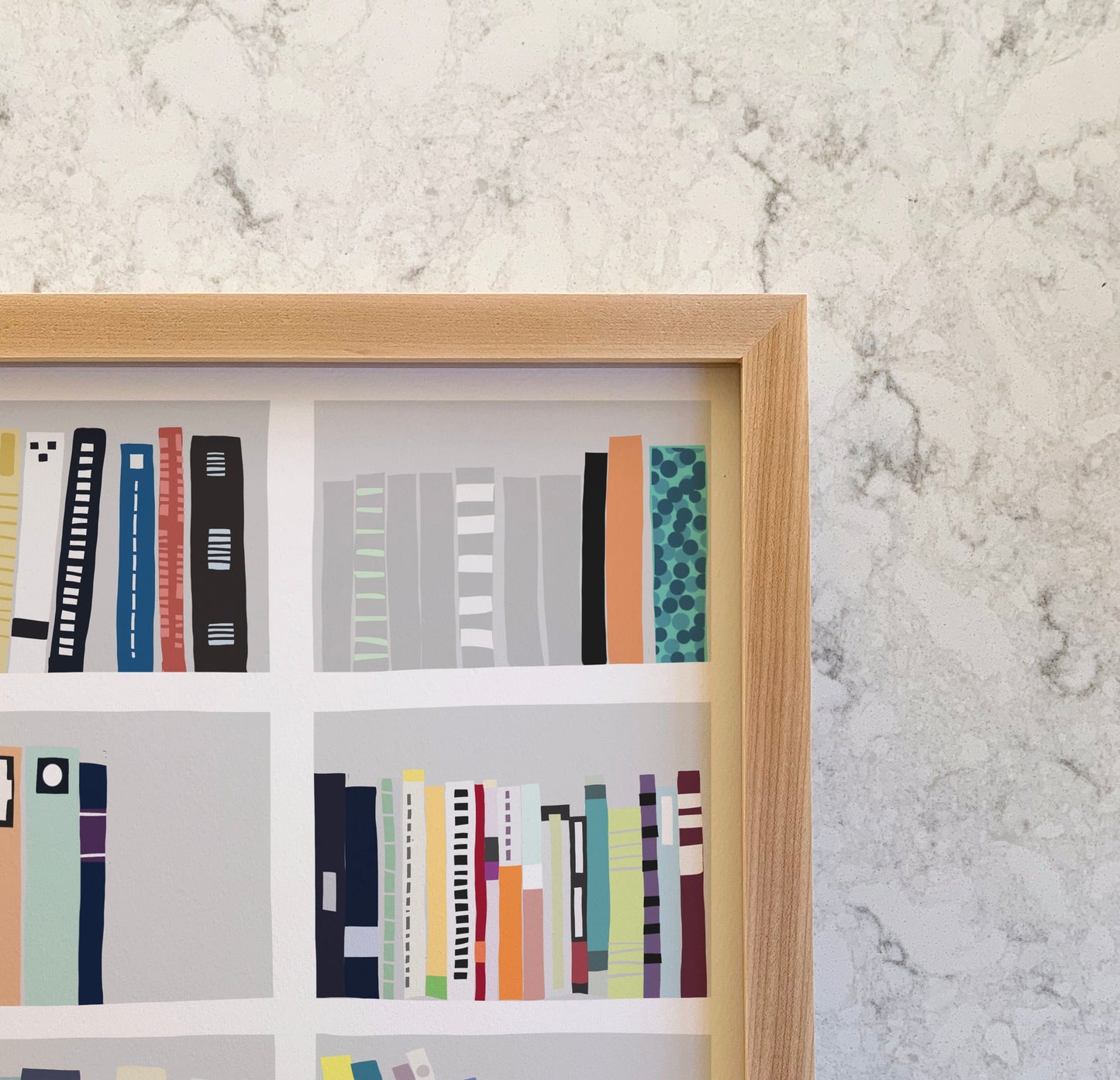 Young Bookworm Art Print - Unframed or Framed - 200721