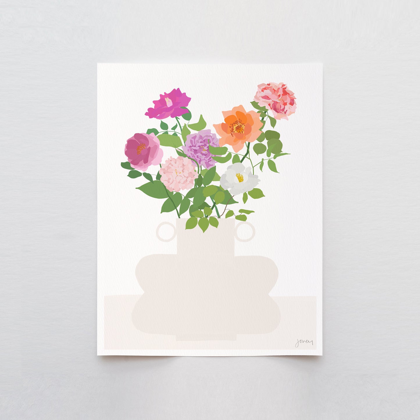 Roses Still Life Art Print - Unframed or Framed - 200808