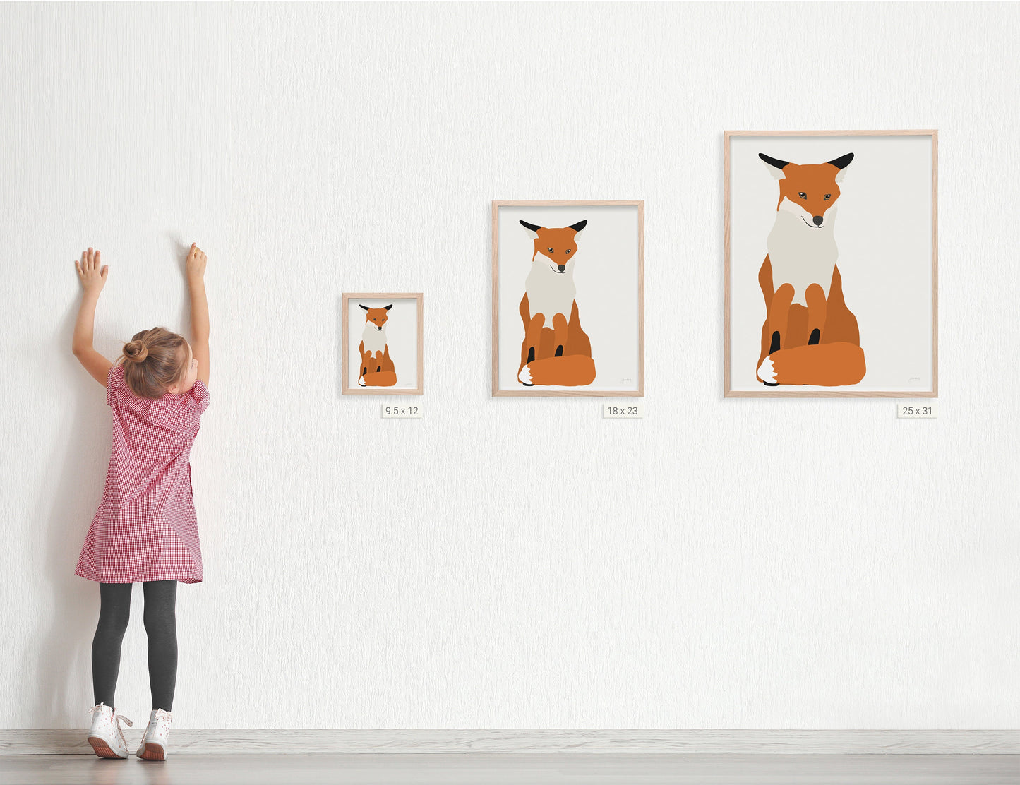 Red Fox Art Print - Unframed or Framed - 160107