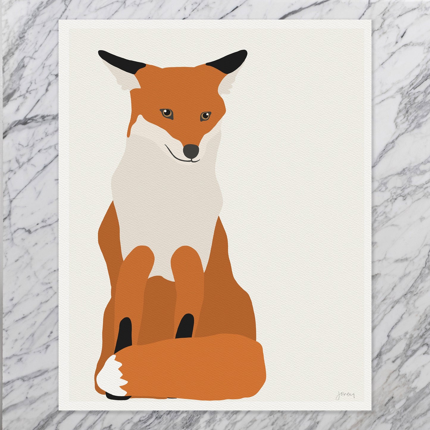 Red Fox Art Print - Unframed or Framed - 160107