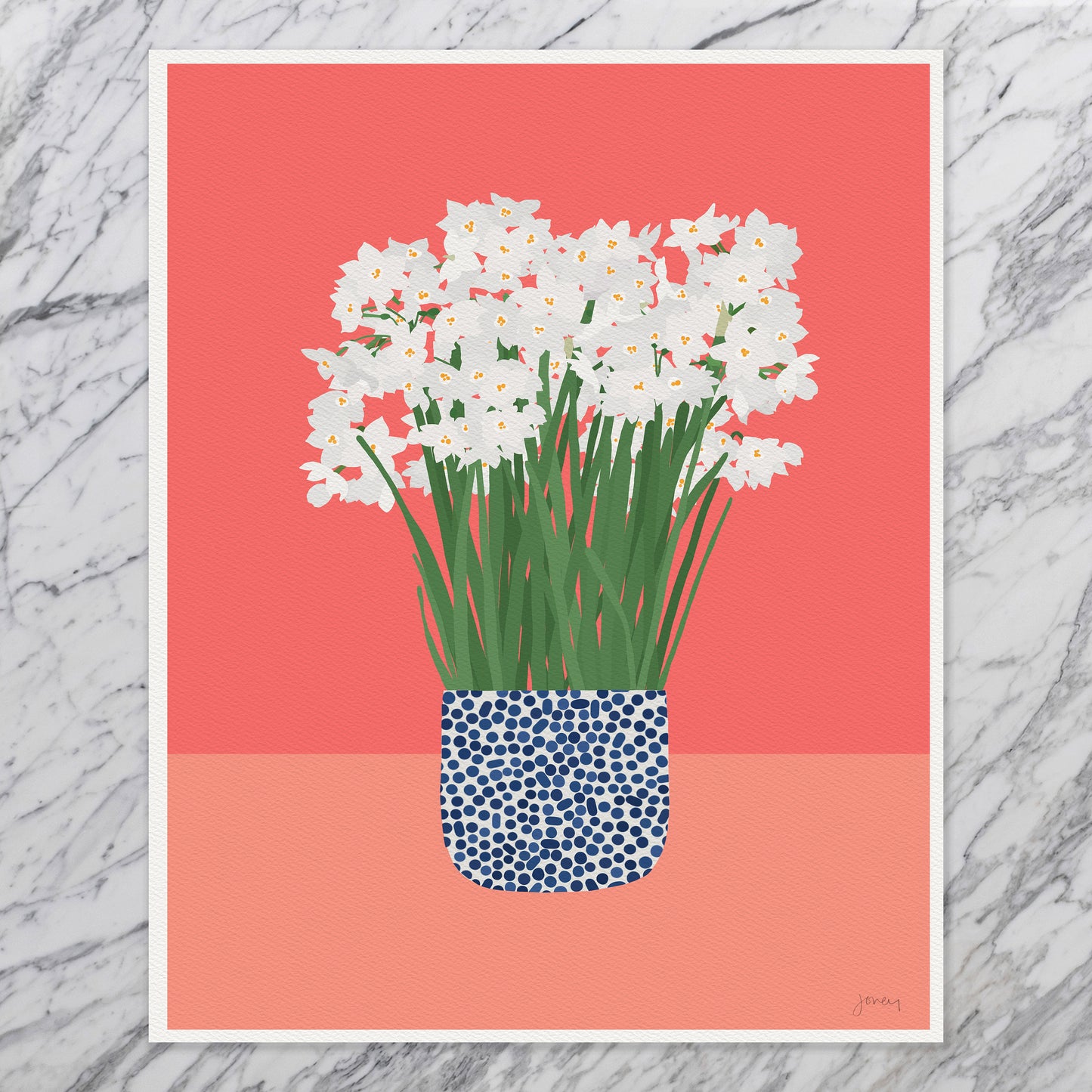 Paperwhites Art Print - Unframed or Framed - 220428