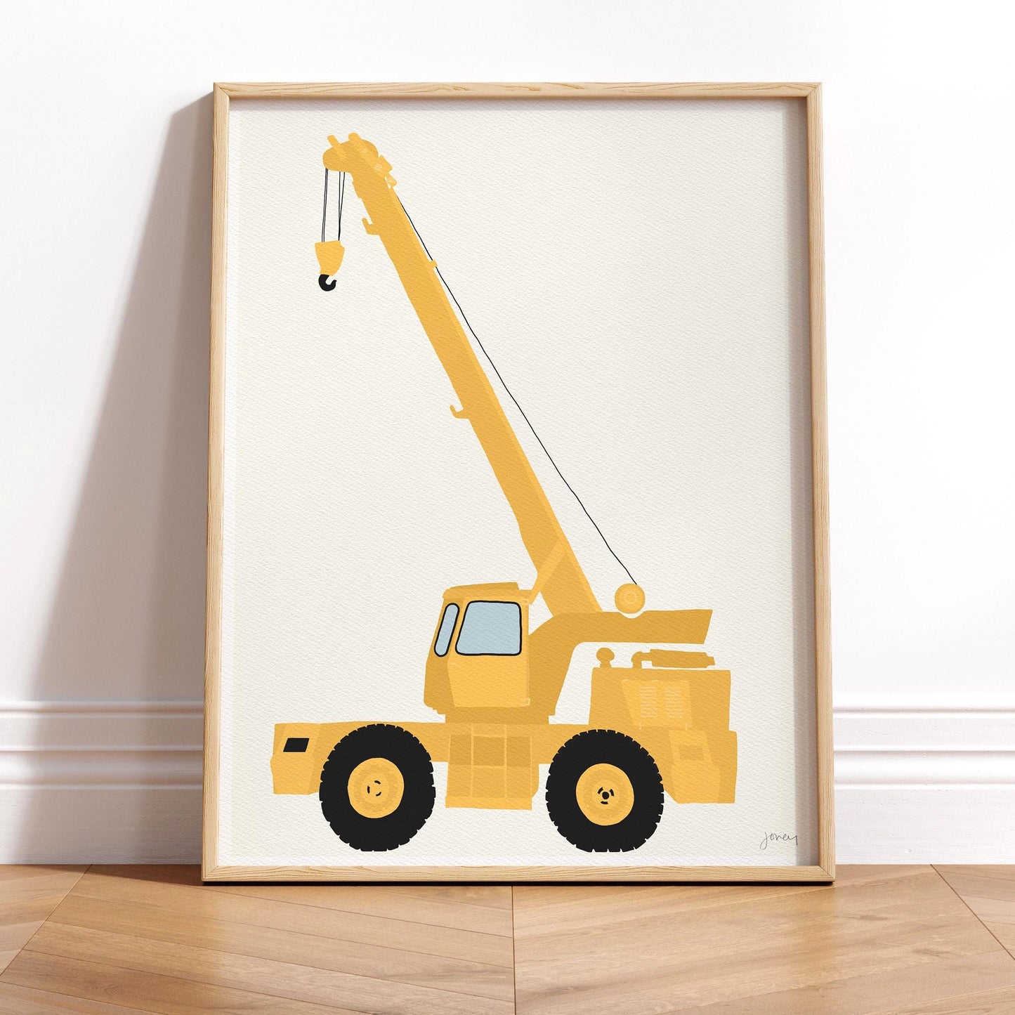 Crane Art Print - Unframed or Framed - 130820