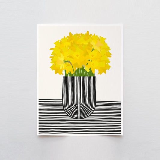 Daffodil Life Art Print - Unframed or Framed - 220205