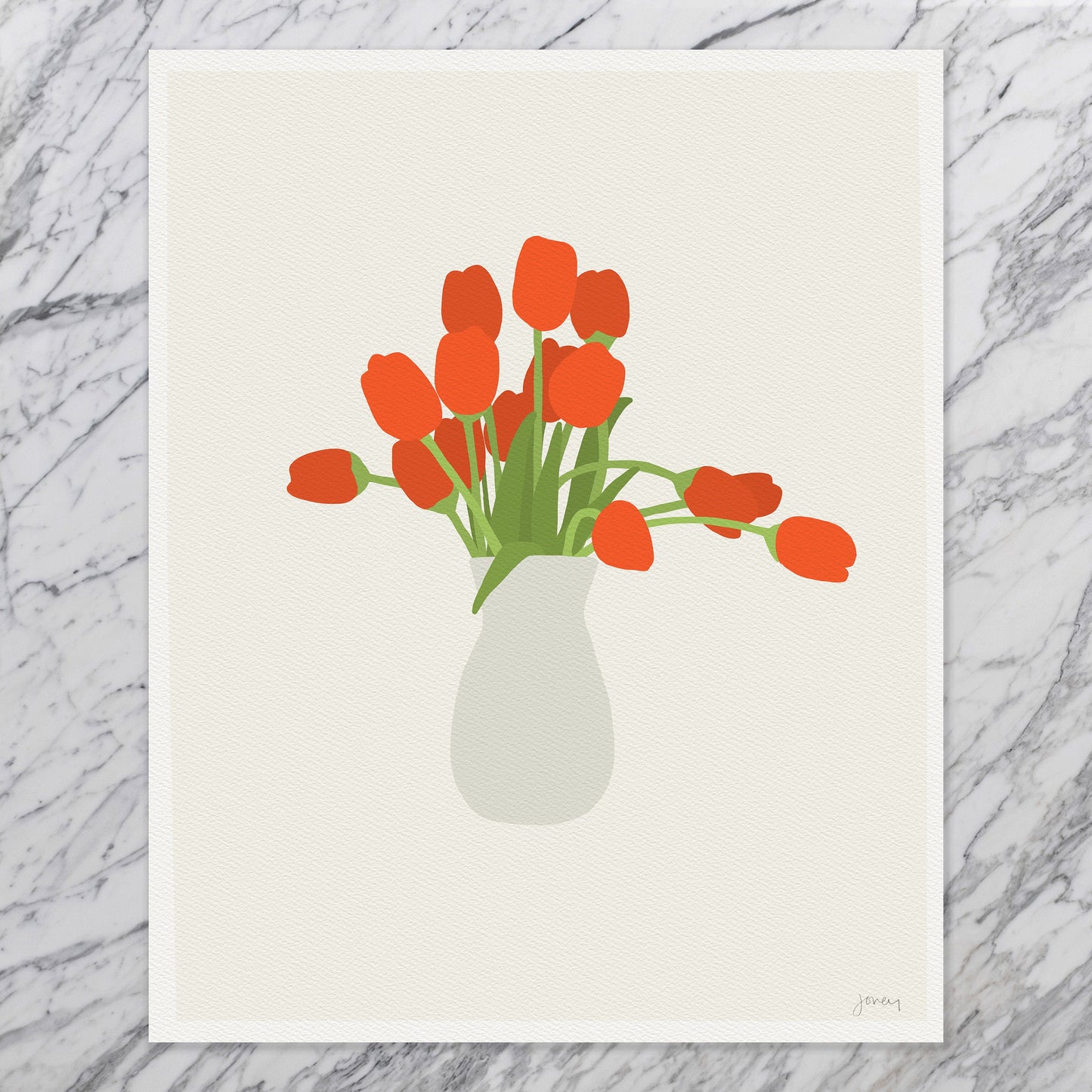 Tulips Art Print - Unframed or Framed - 160308