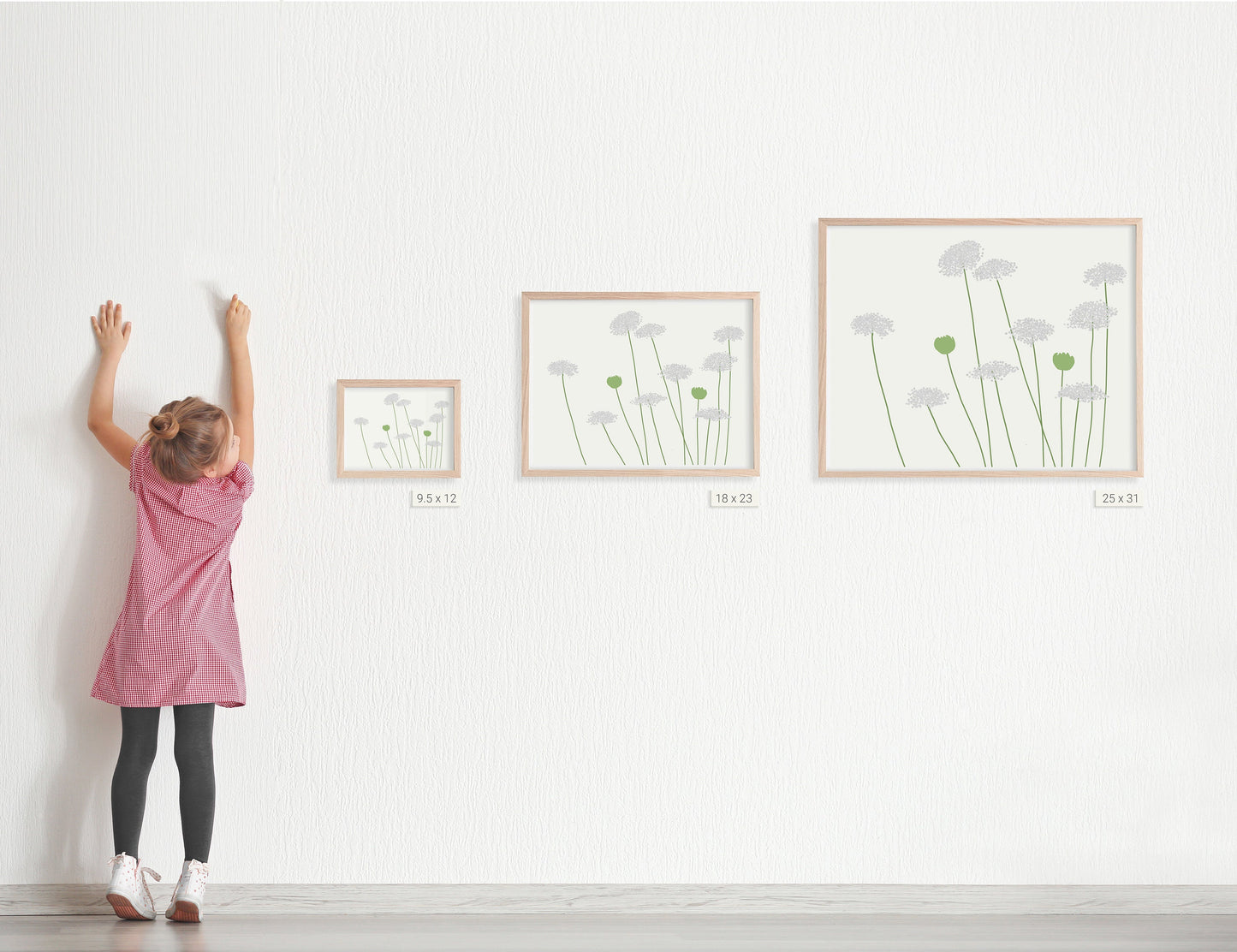 Wild Carrot Queen Anne's Lace Art Print - Framed or Unframed - 150819