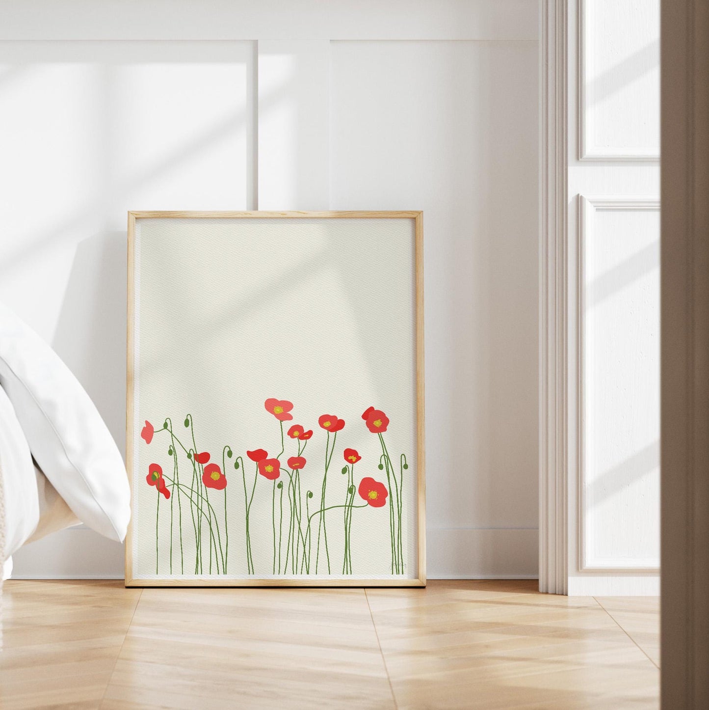 Icelandic Poppies Art Print - Unframed or Framed - 130416