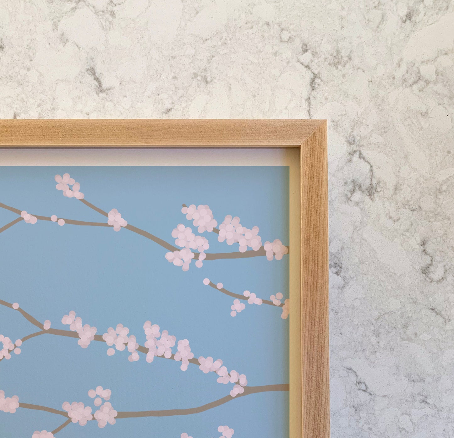 Cherry Blossom Branches Art Print - Unframed or Framed - 120126