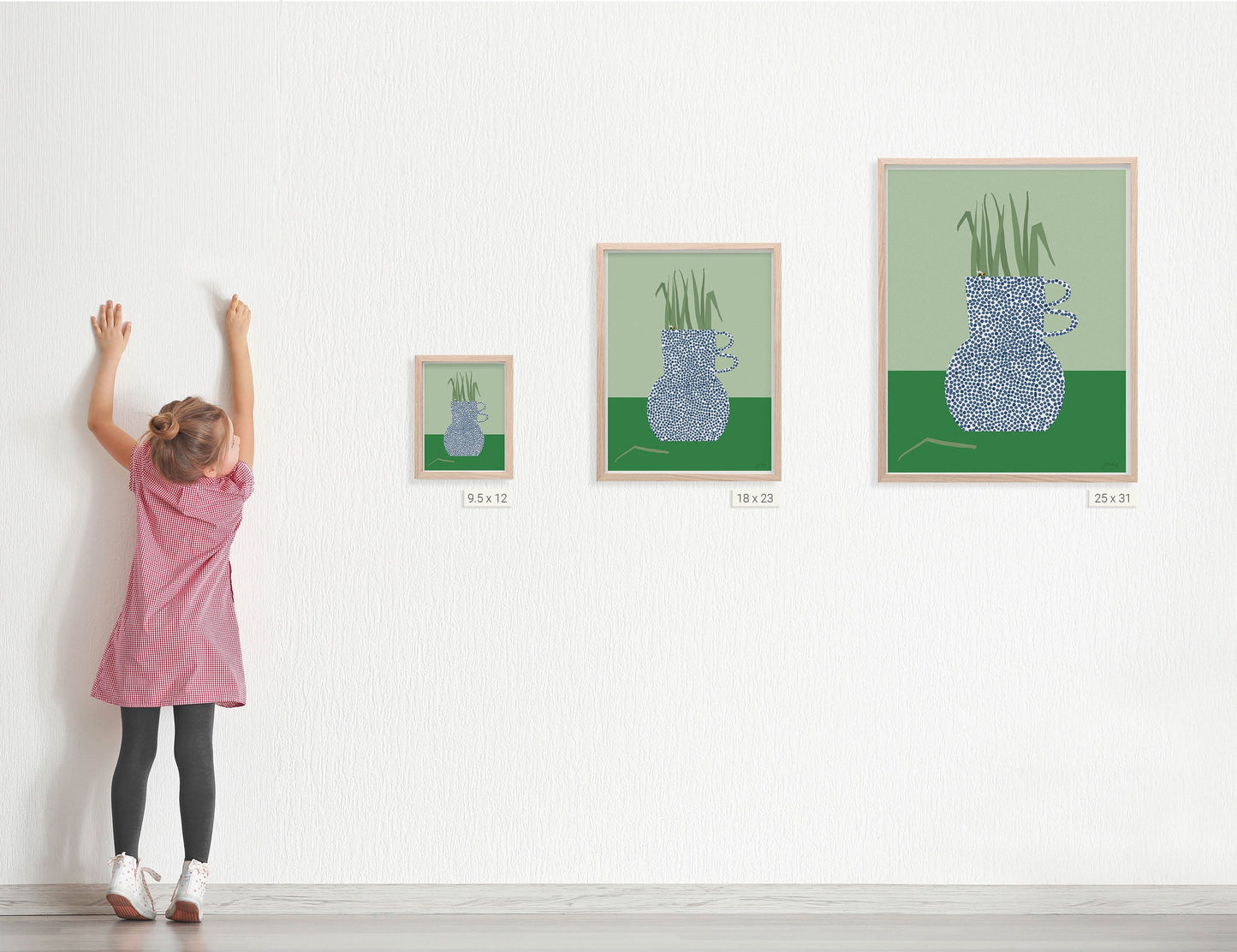 Sedge Grass Still Life Art Print - Unframed or Framed - 201019