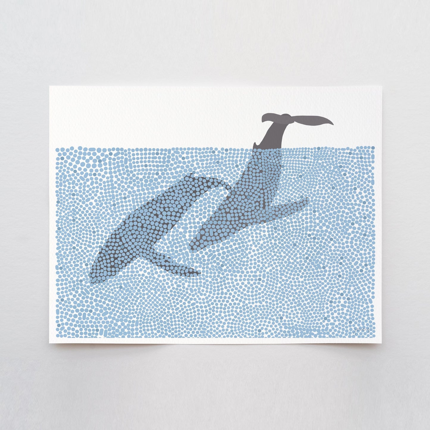 Humpback Whales Art Print - Unframed or Framed - 250118