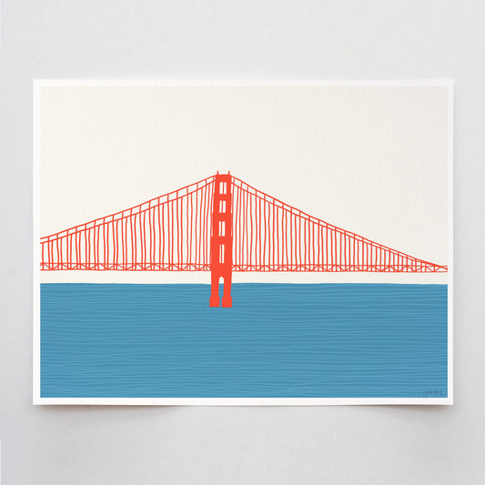 Golden Gate Bridge Art Print - Right - Unframed or Framed - 150325