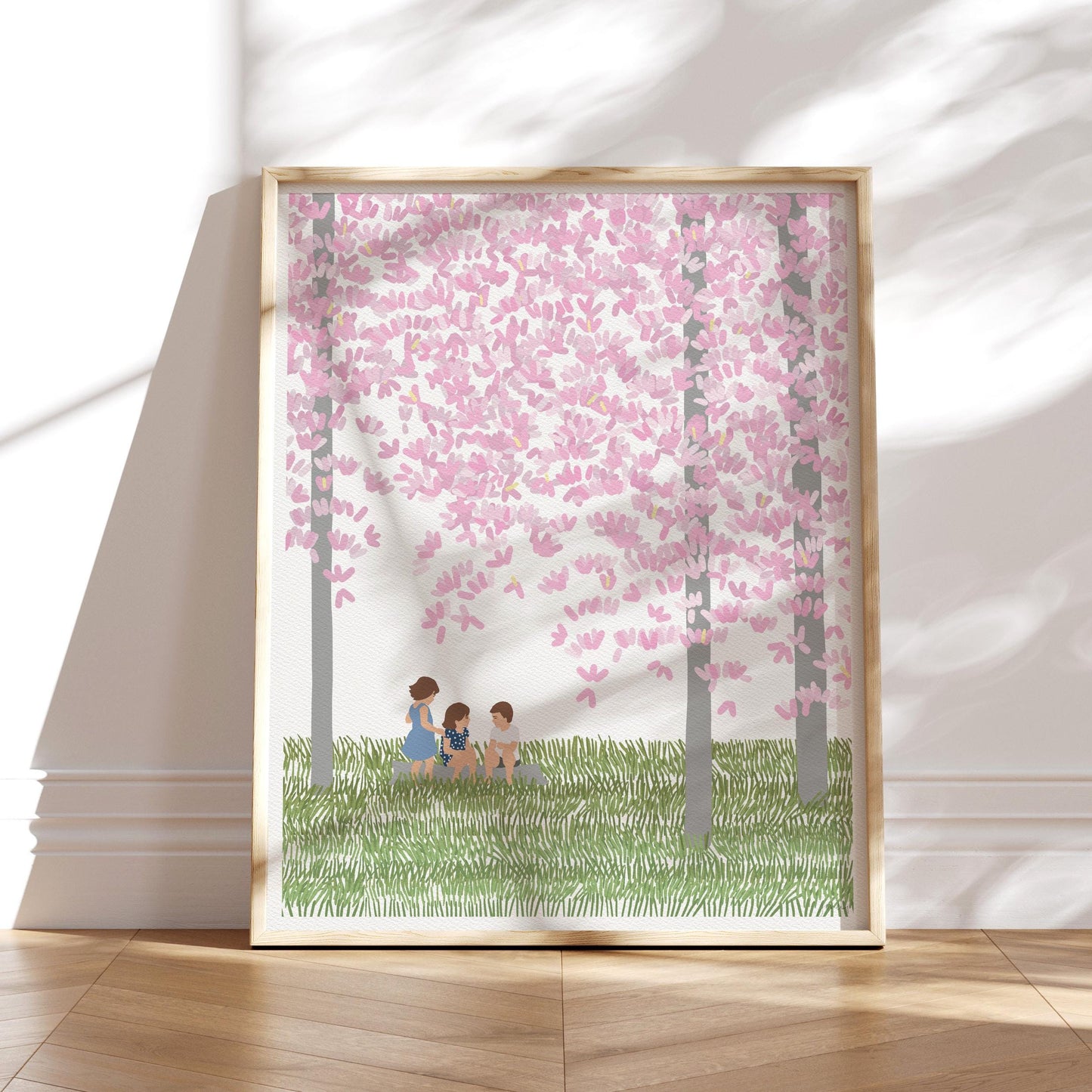 Under a Magnolia Art Print - Unframed or Framed - 230429