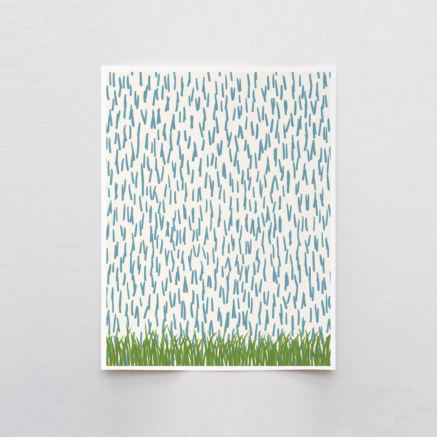 Spring Rain Art Print - Unframed or Framed - 141204
