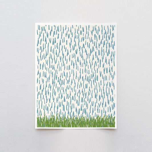 Spring Rain Art Print - Unframed or Framed - 141204