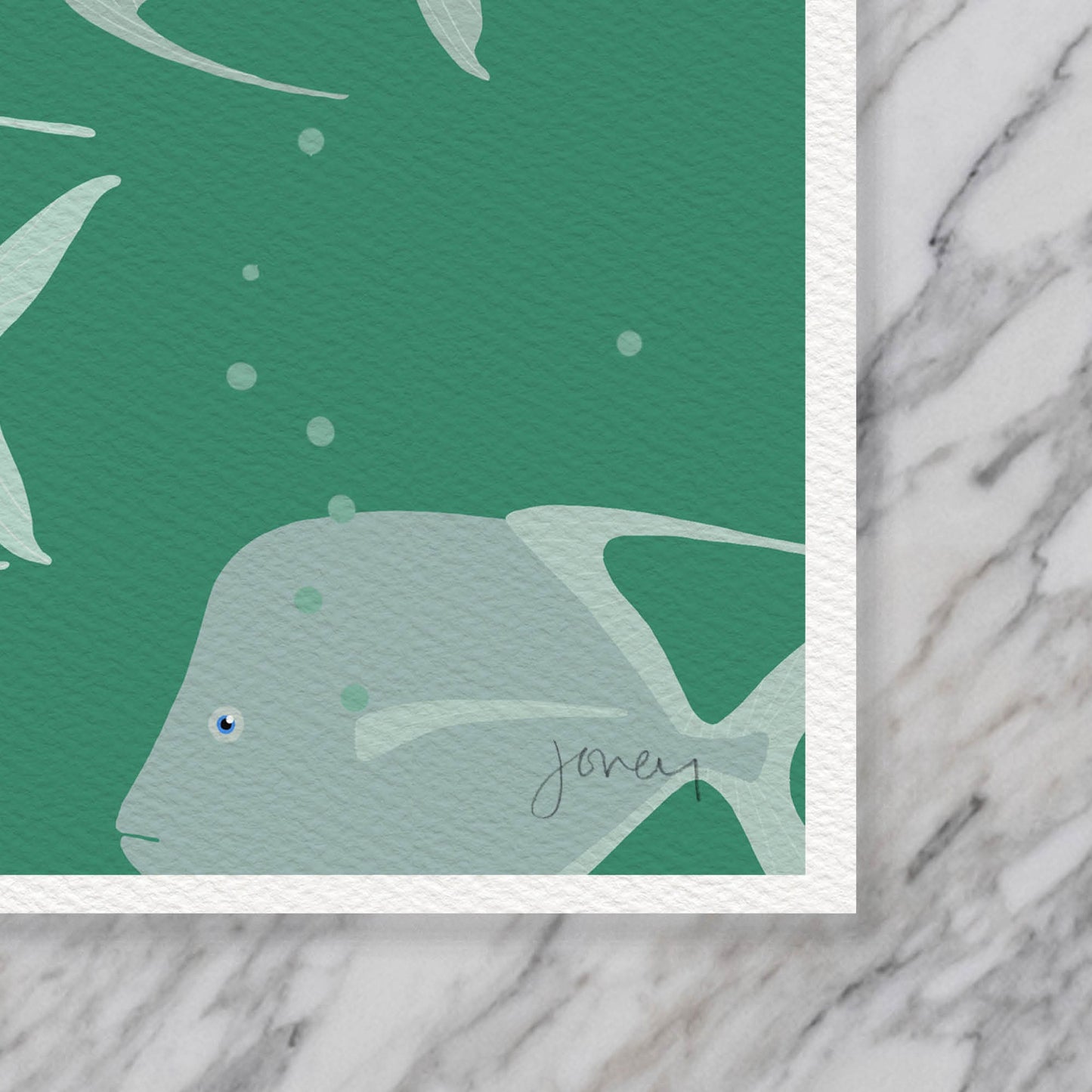 School of Moonfish Art Print - Unframed or Framed - 240128